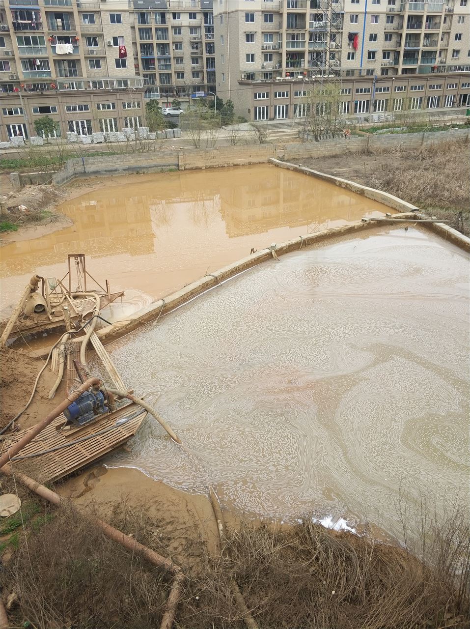 涪城沉淀池淤泥清理-厂区废水池淤泥清淤