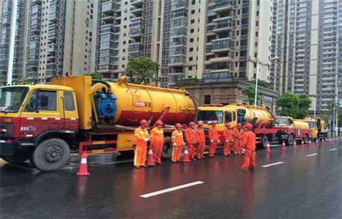 涪城市政管道清淤